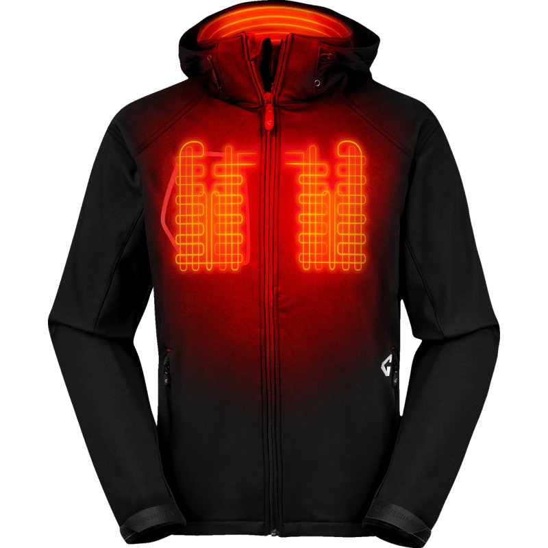 GERBING JACKET HEAT 7V TORRID 2 SOFTSHELL - DRIVEN Canada's Powersports 811629027336GER - TJKT - 7V - M - B - S