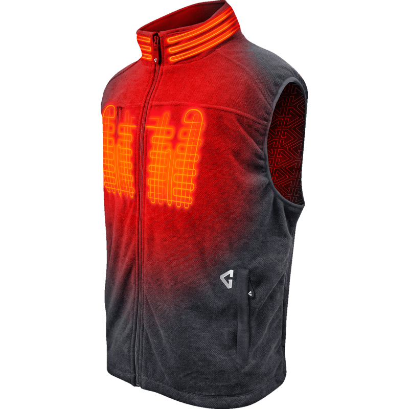 GERBING VEST HEAT 7V THERMITE 2 FLEECE - DRIVEN Canada's Powersports 811629028470GER - TFVST - 7V - M - G - S