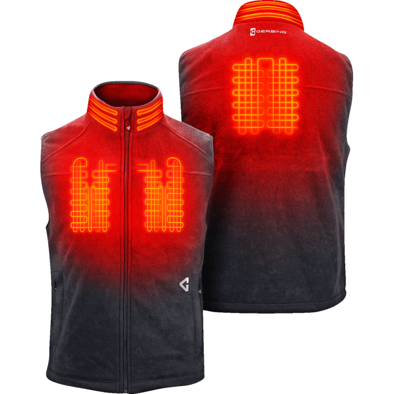GERBING VEST HEAT 7V THERMITE 2 FLEECE - DRIVEN Canada's Powersports 811629028470GER - TFVST - 7V - M - G - S