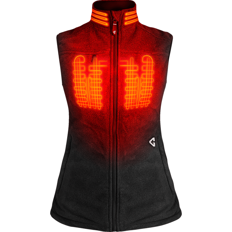 GERBING VEST WMN HEAT 7V THERMITE 2 FLEECE - DRIVEN Canada's Powersports 811629028173GER - TFVST - 7V - W - B - XS