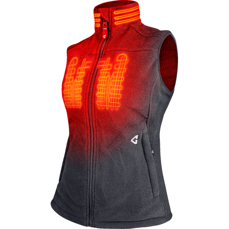 GERBING VEST WMN HEAT 7V THERMITE 2 FLEECE - DRIVEN Canada's Powersports 811629028081GER - TFVST - 7V - W - G - XS