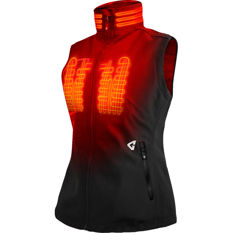 GERBING VEST WMN HEAT 7V TORRID 2 SOFTSHELL - DRIVEN Canada's Powersports 811629027985GER - TVST - 7V - W - B - XS