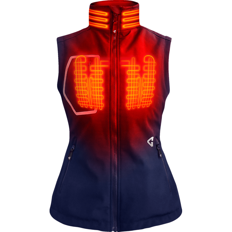 GERBING VEST WMN HEAT 7V TORRID 2 SOFTSHELL - DRIVEN Canada's Powersports 811629028074GER - TVST - 7V - W - N - XS