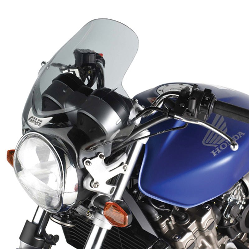 GIVI 240A UNIVERSAL SMOKE WINDSCREEN NAKED BIKES - DRIVEN Canada's Powersports 8019606092519240A