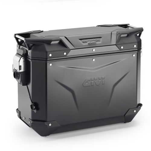Givi 37L OBKEV37BL Trekker Outback EVO Black Left Side - DRIVEN Canada's Powersports 8019606349248OBKEV37BL