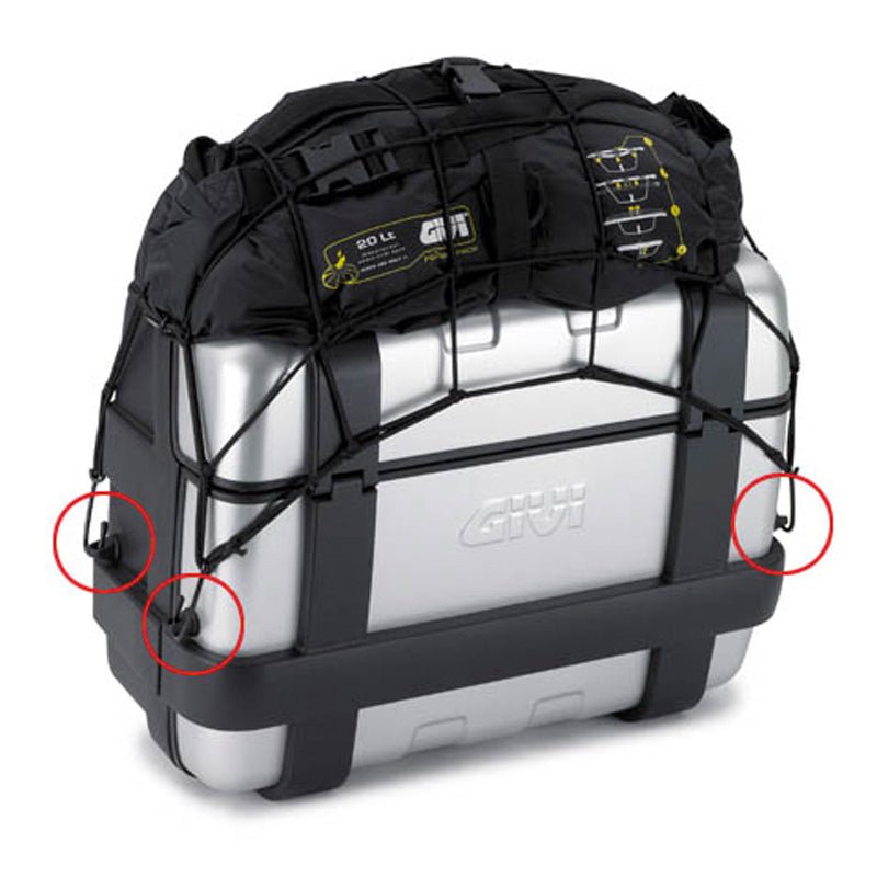 GIVI 4 RINGS KIT FOR TREKKER (E125) - DRIVEN Canada's Powersports 8019606134905E125