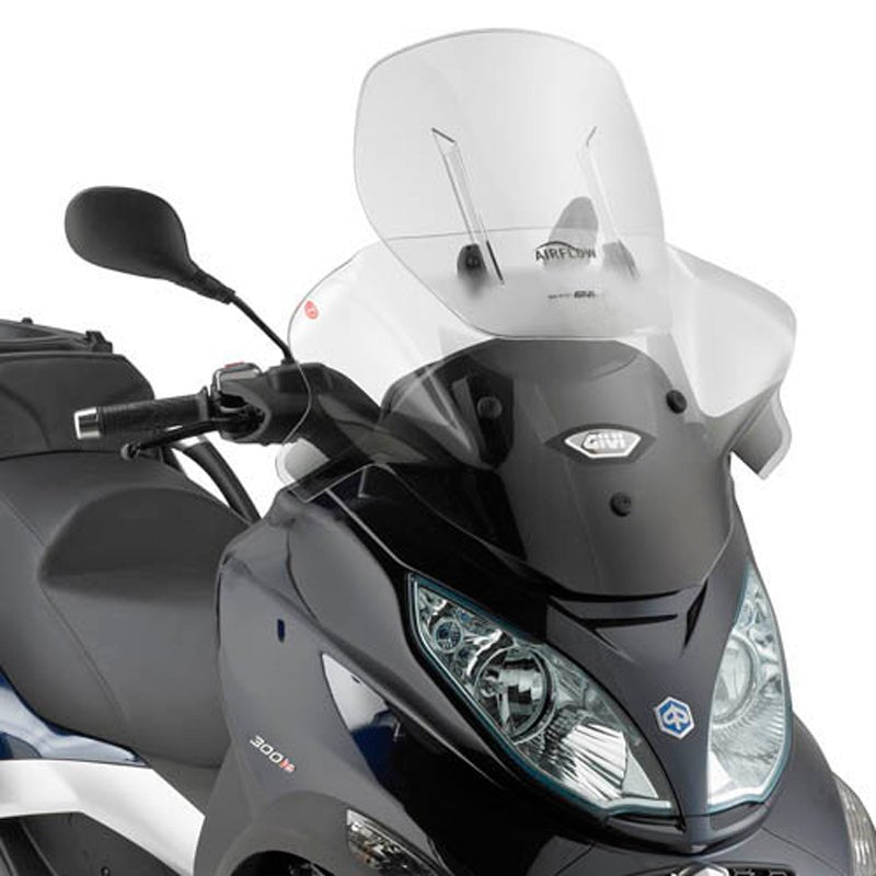 GIVI AIRFLOW CLEAR WINDSCREEN MP3 500 SPORT (AF5601) - DRIVEN Canada's Powersports 8019606149350AF5601