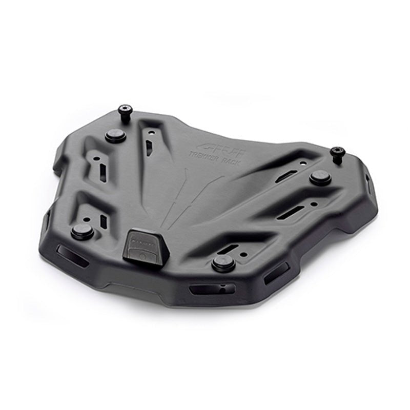 GIVI ANODIZED BLACK ALUMINIUM TREKKER RACK MONOKEY PLATE - DRIVEN Canada's Powersports 8019606237835M9B