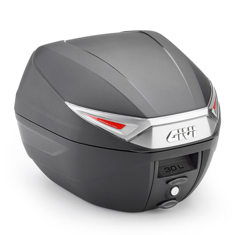 GIVI C30 MONOLOCK TECH MATTE BLACK 30L - DRIVEN Canada's Powersports 8019606303950C30NT