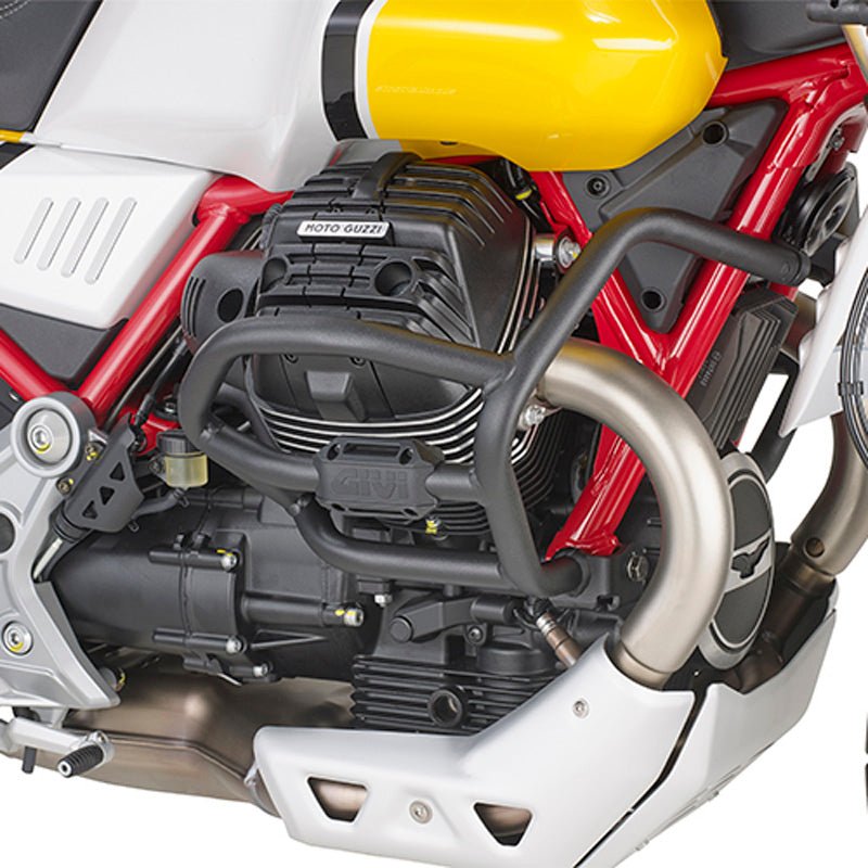 GIVI ENGINE GUARD BLACK MOTO GUZZI V85 TT - DRIVEN Canada's Powersports 8019606249111TN8203