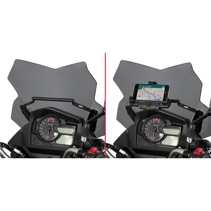 GIVI GPS/SMARTPHONE BRACKET V - STROM 650 (FB3112) - DRIVEN Canada's Powersports 8019606217592FB3112