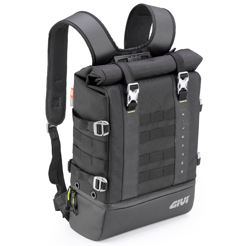 GIVI GRT711 GRAVEL - T 25L BLACK BACKPACK - DRIVEN Canada's Powersports 8019606238375GRT711