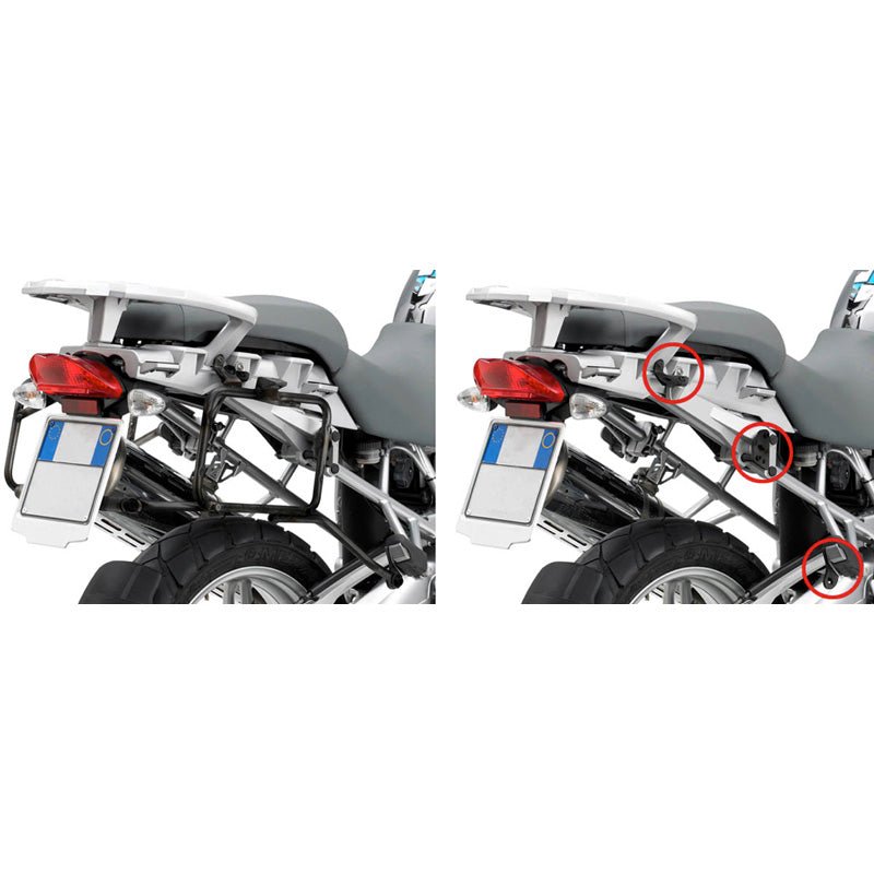 GIVI RAPID SIDECASE BRACKET BMW R1200GS (PLR684) - DRIVEN Canada's Powersports PLR684