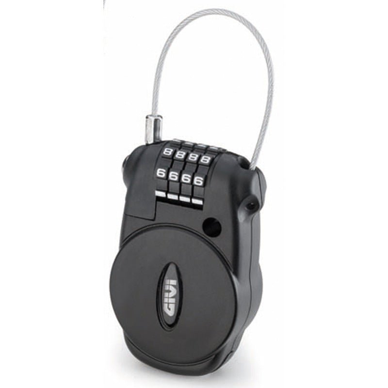 GIVI RETRACTABLE WIRE LOCK S220 - DRIVEN Canada's Powersports 8019606156877S220