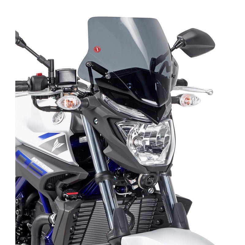 GIVI SMOKE WINDSCREEN YAMAHA MT03 (A2127) - DRIVEN Canada's Powersports 8019606203557A2127