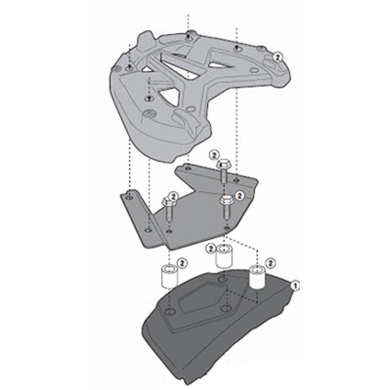 GIVI SPECIFIC MOUNTING KIT BURGMAN EXECUTIVE 650 (SR3104KIT) - DRIVEN Canada's Powersports 8019606180285SR3104KIT