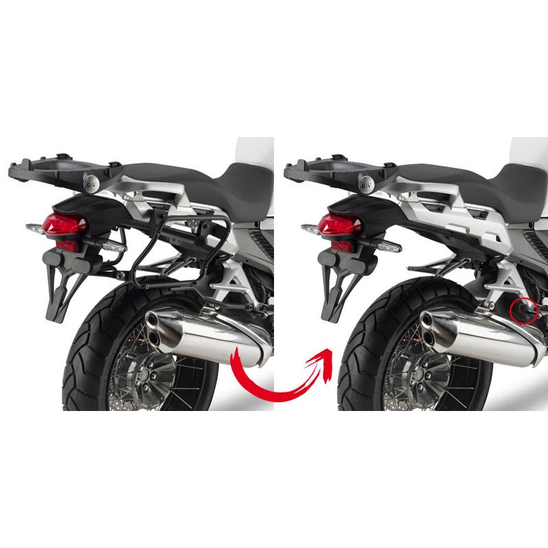 GIVI V35/37 RAPID SIDECASE BRACKET CROSSTOURER (PLXR1110) - DRIVEN Canada's Powersports 8019606152350PLXR1110