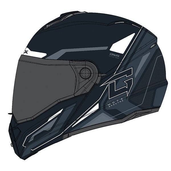 GMAX MD74 SPECTRE FULL FACE HELMET - DRIVEN Canada's Powersports M6742424