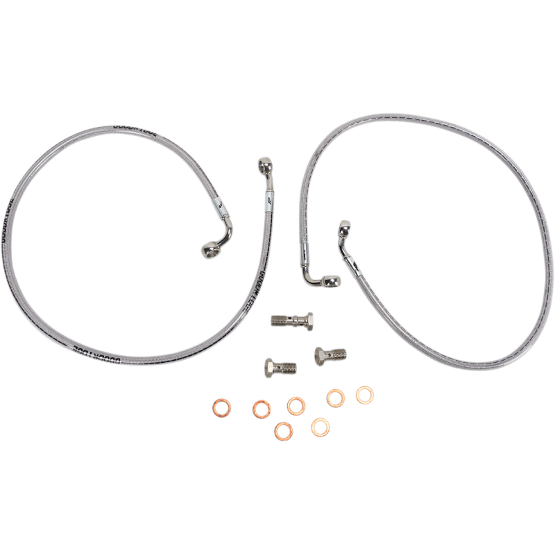 GOODRIDGE 2008 - 09 GSXR600/750 FRONT BRAKE LINE KIT (SU2881 - 2FC) - DRIVEN Canada's Powersports SU2881 - 2FC