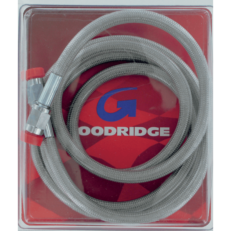 GOODRIDGE 54" UNIVERSAL CLEAR - COATED BRAKE LINE SS (80354) - DRIVEN Canada's Powersports 80354