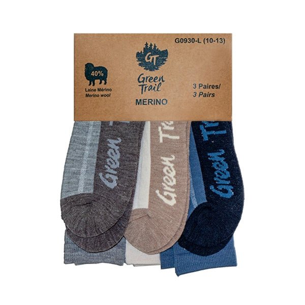 GREEN TRAIL MERINO WOOL SOCKS - DRIVEN Canada's Powersports 056335005821G0930 - 04 - M