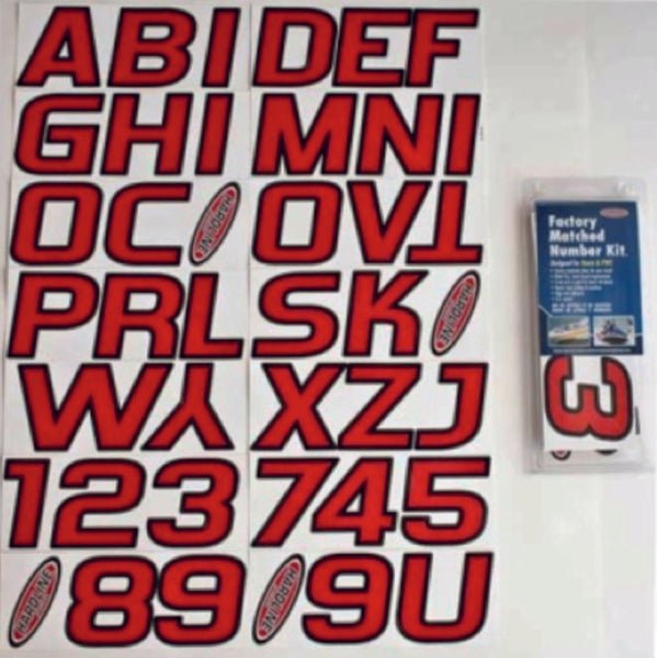 HARDLINE FACTORY MATCHED REGISTRATION KIT TM - DRIVEN Canada's Powersports 632194700048REBLK700