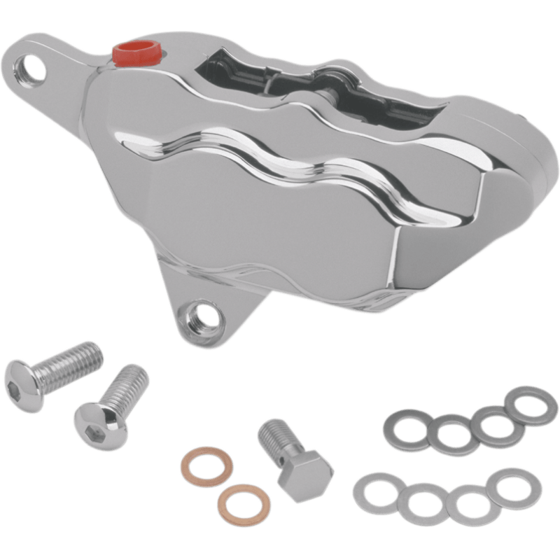 HAWG HALTERS 84 - 99 FX/FLST 4PIS FRT CALIPER CHROME (1701 - 0001) - DRIVEN Canada's Powersports 1701 - 0001