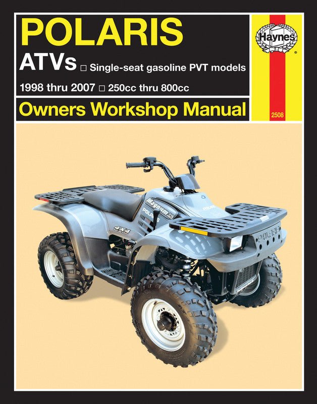 HAYNES ATV SERVICE MANUAL (M2508) - DRIVEN Canada's Powersports 38345025082M2508