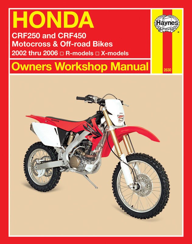 HAYNES MOTORCYCLE SERVICE MANUAL (M2630) - DRIVEN Canada's Powersports 38345026300M2630