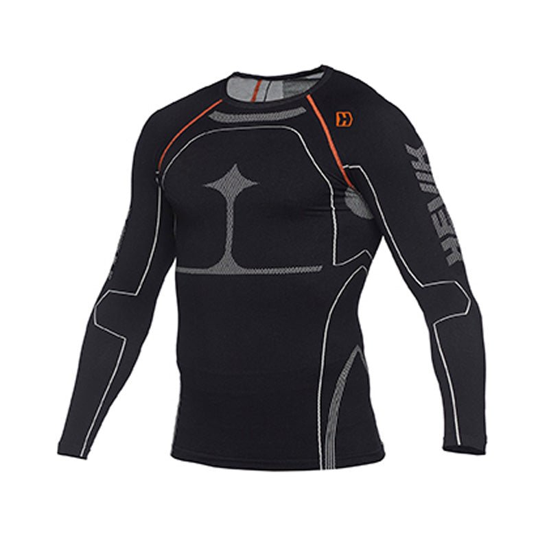 HEVIK LONG SLEEVE TECHNICAL SHIRT BLACK (2XL) - DRIVEN Canada's Powersports 8029871106880HUW01S
