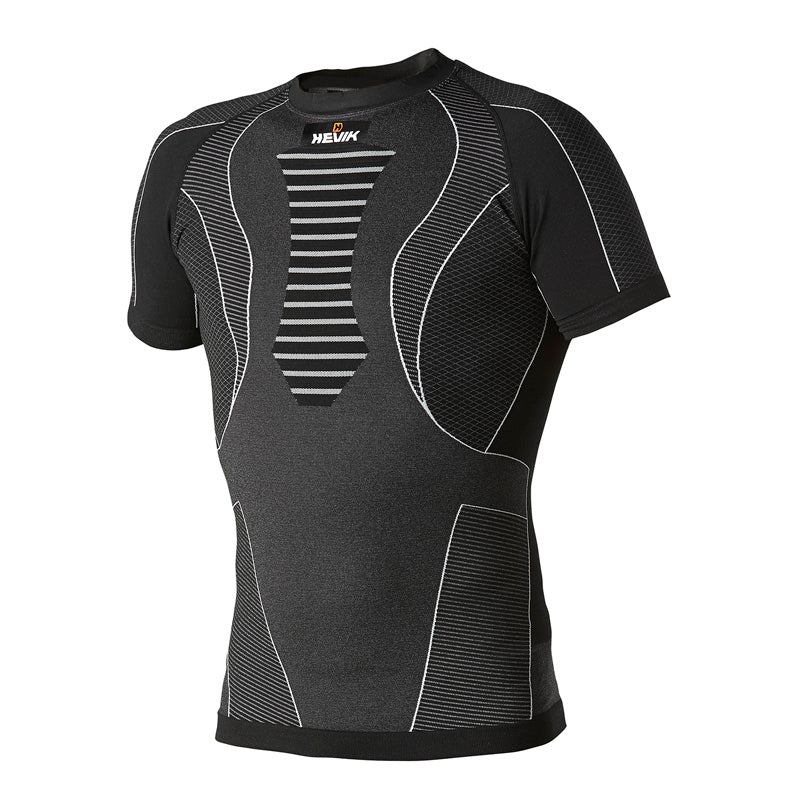 HEVIK SHORT SLEEVE TECHNICAL SHIRT BLACK (M) - DRIVEN Canada's Powersports 8029871127113HUS06S