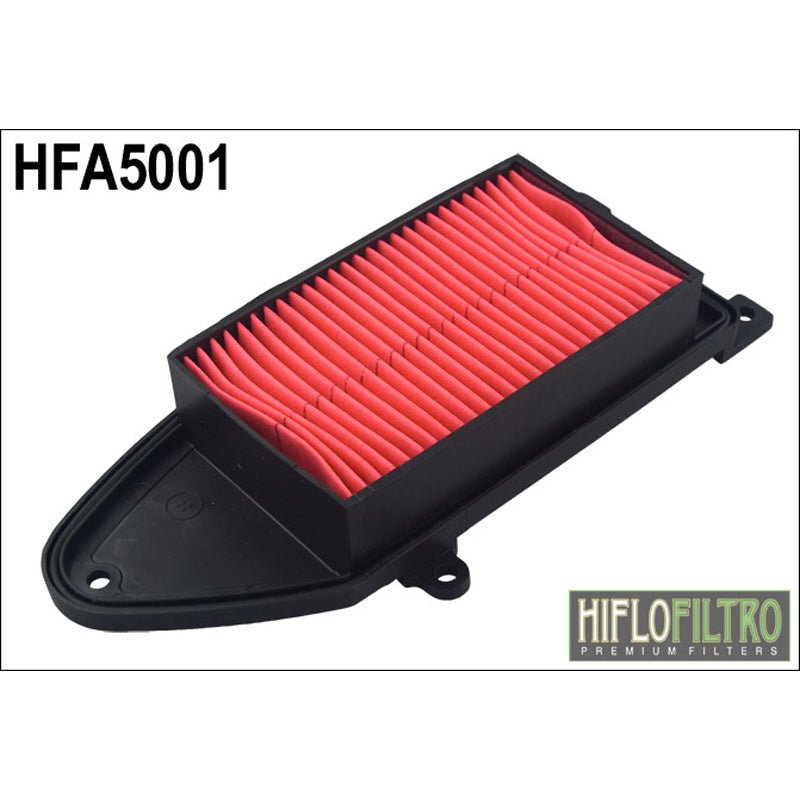 HI FLO REPLACEMENT AIR FILTER KYMCO SCOOTER (HFA5001) - DRIVEN Canada's Powersports 824255121858HFA5001