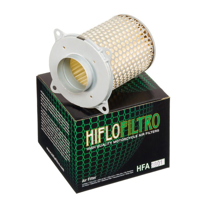 HI FLO REPLACEMENT AIR FILTER SUZUKI MOTORCYCLE (HFA3801) - DRIVEN Canada's Powersports 824225121155HFA3801