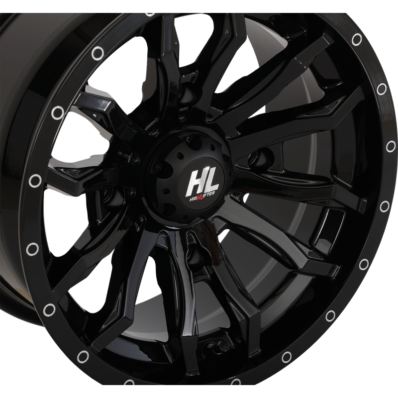 HIGHLIFTER HL21 ALLOY 14X7 4/137 4+3 (+10MM) GLOSS W1 - DRIVEN Canada's Powersports 14HL21 - 1237
