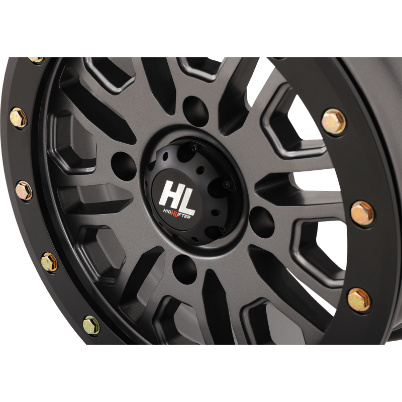 HIGHLIFTER HL23 ALLOY 15X7 4/137 5+2 (+38MM) BEADLOCK GUN W1 - DRIVEN Canada's Powersports 15HL23 - 1537