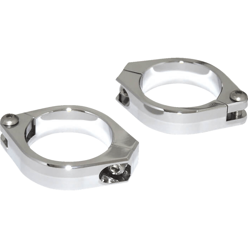 HIGHSIDER FORK CLAMPS 42 - 43MM CHROME PAIR (207 - 409) - DRIVEN Canada's Powersports 4054783026807207 - 409