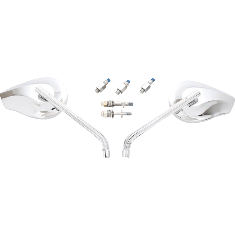 HIGHSIDER MIRROR PHOENIX 2 CHROME PAIR (301 - 591) - DRIVEN Canada's Powersports 4054783041213301 - 591