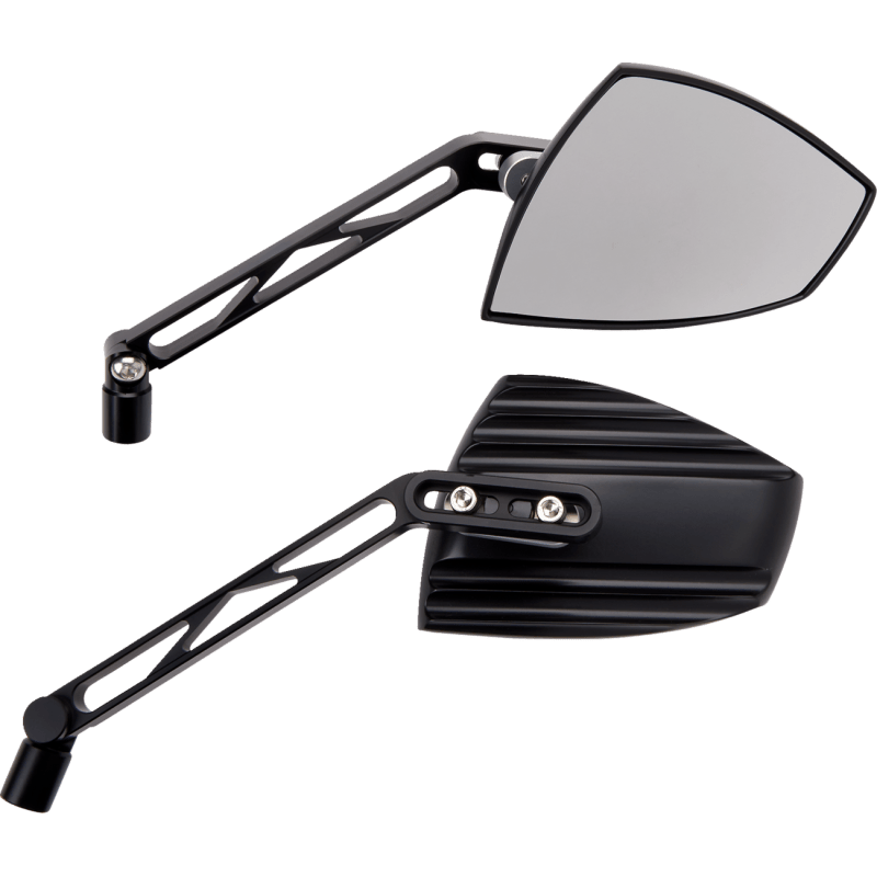 HIGHSIDER MIRROR WAVE ACCENT (PAIR) - DRIVEN Canada's Powersports 4054783316809301 - 4901