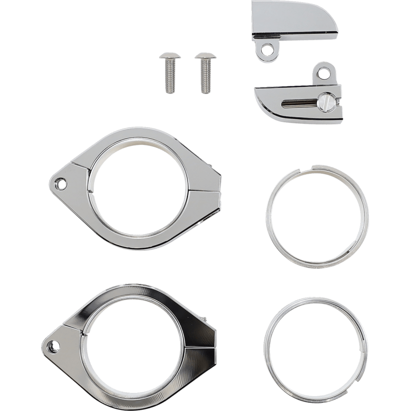 HIGHSIDER MOUNT TURN SIGNL 38 - 41MM CHROME PAIR (220 - 216405) - DRIVEN Canada's Powersports 4054783188598220 - 216405