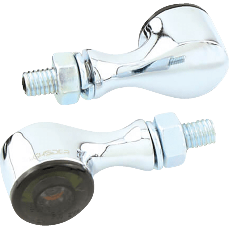 HIGHSIDER TURN SIGNAL APOLLO CLASSIC FRONT/REAR CHROME PAIR (204 - 177) - DRIVEN Canada's Powersports 4054783225170204 - 177