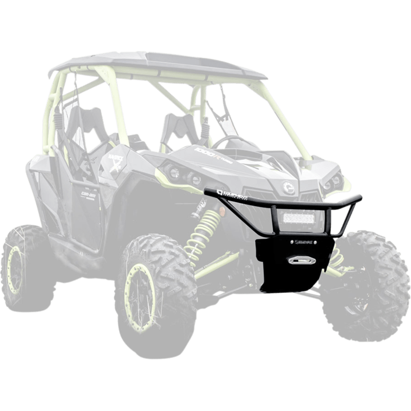 HMF ENGINEERING IQ DEFENDER FRONT BUMPER - CAN AM - MAVERICK TURBO - BLACK (9164312661) - DRIVEN Canada's Powersports 8423451031659164312661