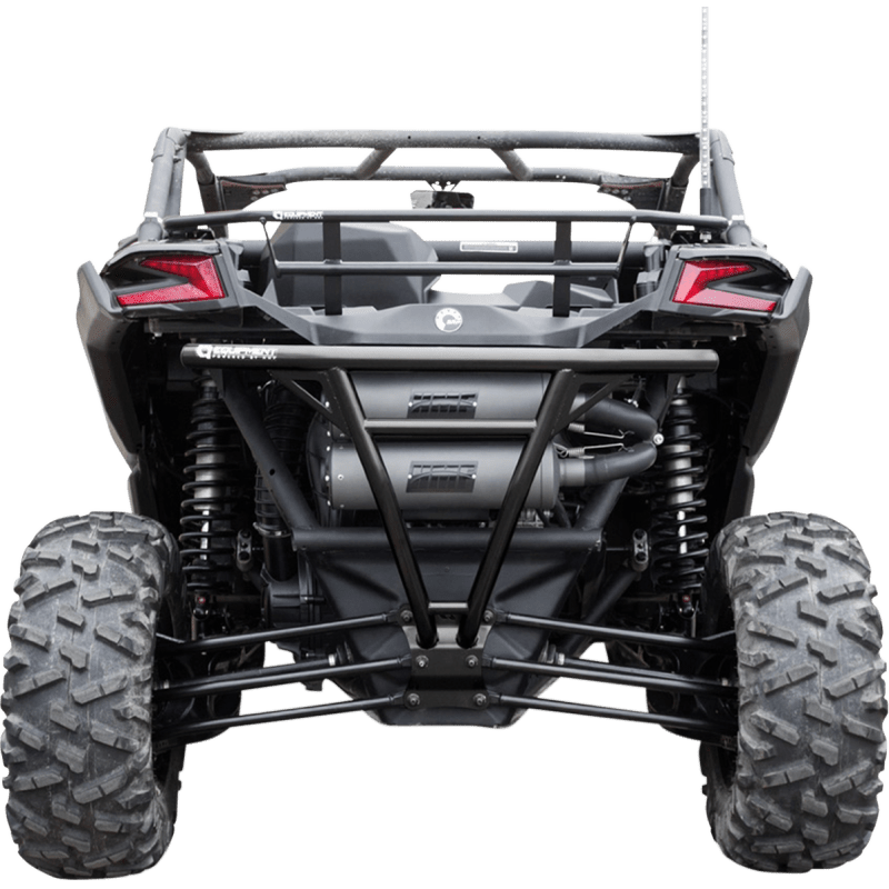 HMF ENGINEERING IQ DEFENDER REAR BUMPER - CAN AM - MAVERICK X3 MAX - BLACK (9166022461) - DRIVEN Canada's Powersports 8423451539179166022461
