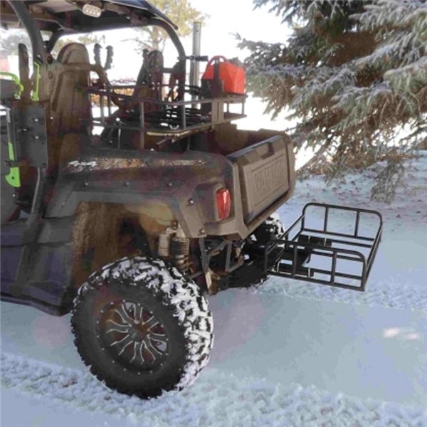 HORNET OUTDOORS RECEIVER HITCH ATV/UTV CARGO BASKET (U - 6000) - DRIVEN Canada's Powersports 634707908378U - 6000