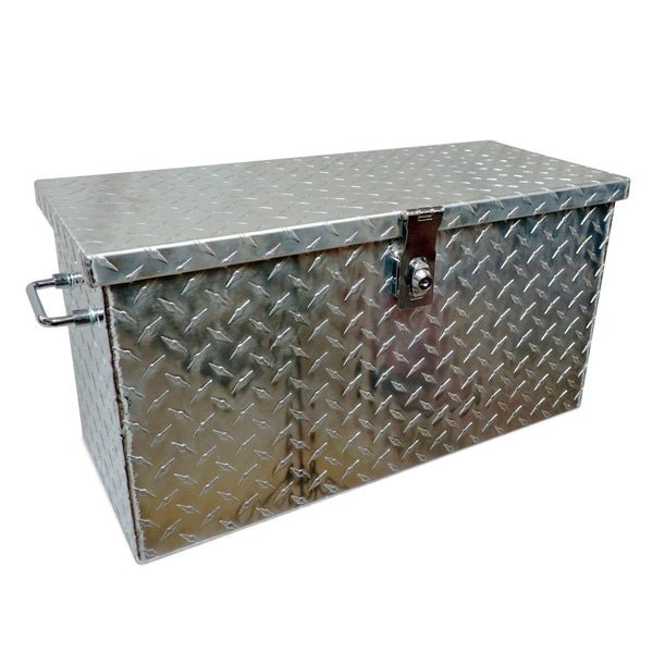 HORNET OUTDOORS TOOL BOX ALU DIAMOND PLATE UNIV - DRIVEN Canada's Powersports 762535398853R - 3024 - B