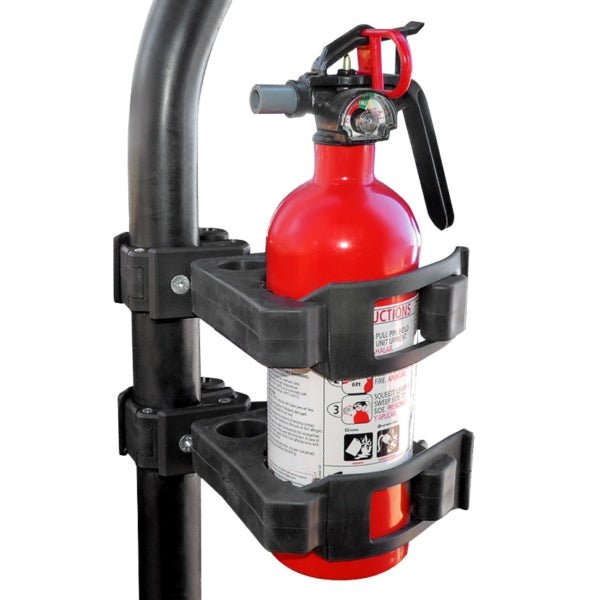 HORNET OUTDOORS UNIVERSAL FIRE EXTINGUISHER RACK MOUNT WITH GRIPS (U - 3037) - DRIVEN Canada's Powersports 854977002945U - 3037