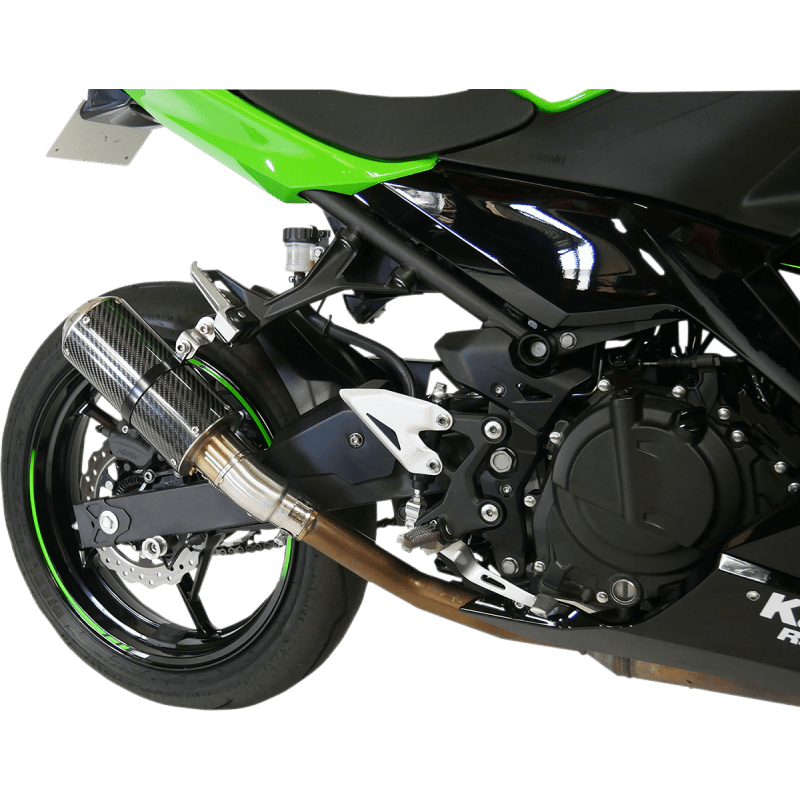 HOT BODIES SLIP - ON CARBON/SS MGP KAW NINJA 400 18' (51801 - 2404) - DRIVEN Canada's Powersports 51801 - 2404