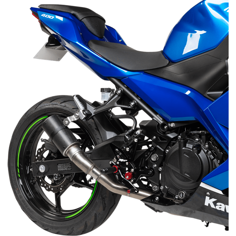HOT BODIES SLIP - ON MATTE CARBON MGP STINGER KAW NINJA 400 18 (51801 - 2405) - DRIVEN Canada's Powersports 51801 - 2405