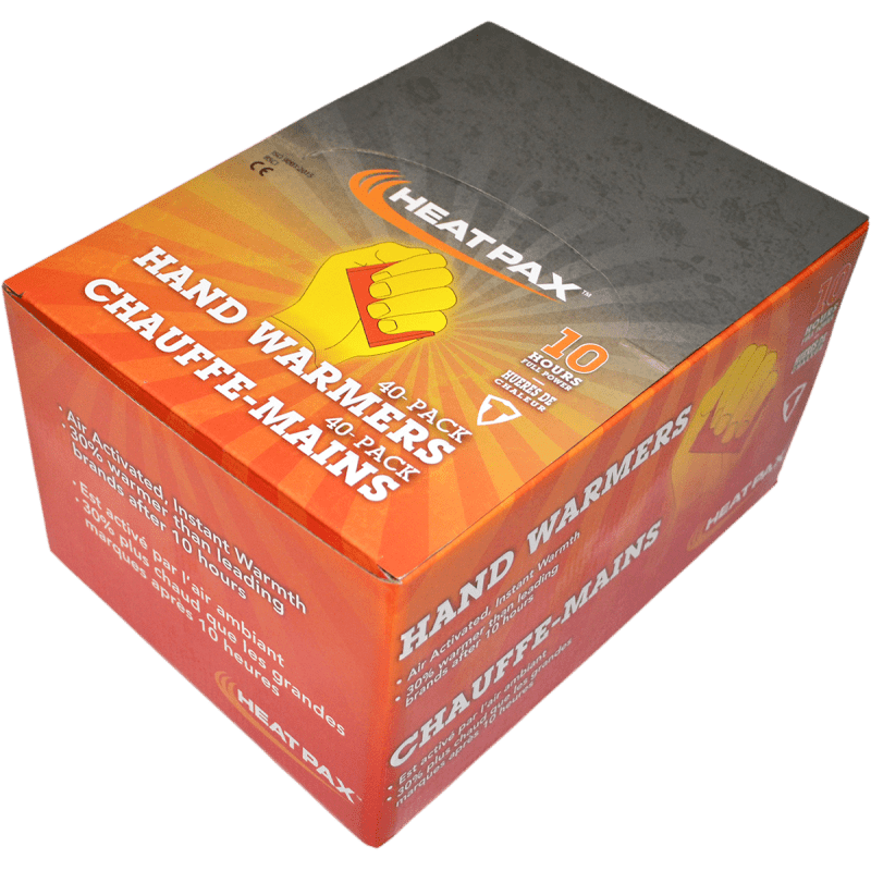 HYPER KEWL HEAT PAX HAND WARMER 40PAIR DISPLAY CASE (5551) - DRIVEN Canada's Powersports 5551