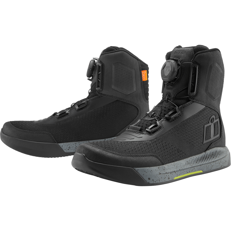 ICON BOOT OVLRD VENT CD BK10.5 (3403 - 1262) - DRIVEN Canada's Powersports 3403 - 12623403 - 1262