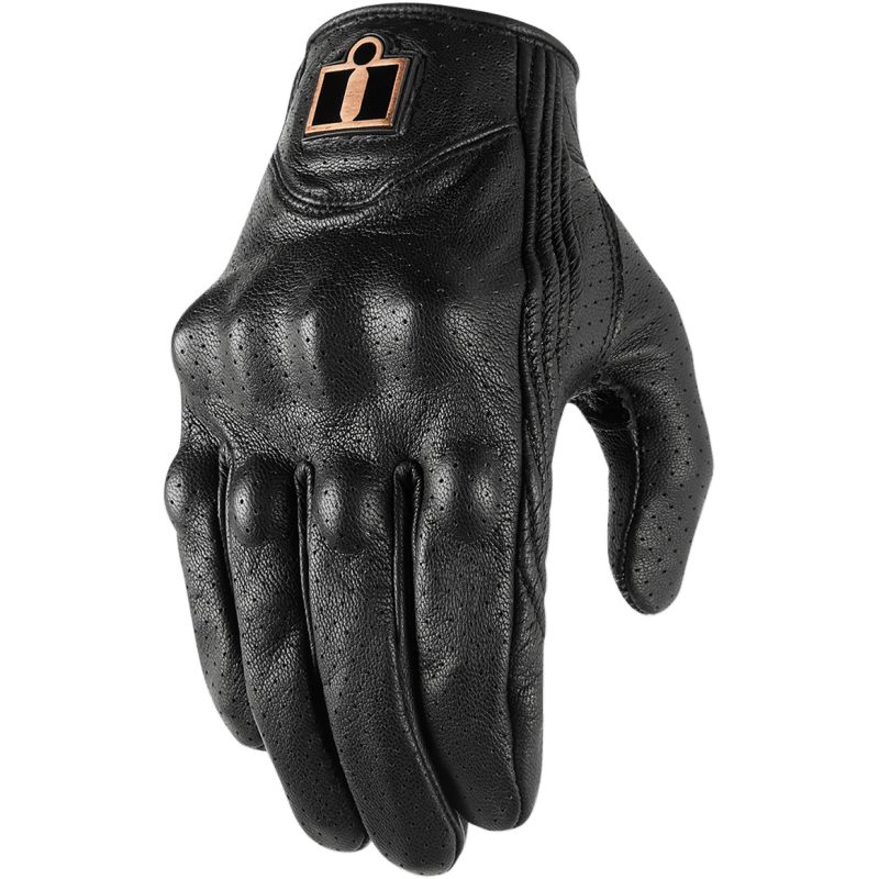 ICON GLOVE PURSUIT PERF Black Other - Driven Powersports